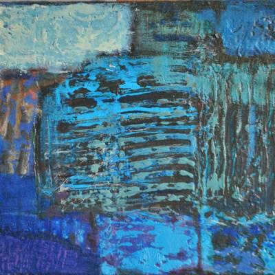 nr208 | 2013| Mixed media on canvas | 18x24cm | © Oleg Bogomolov