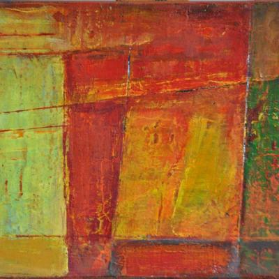 nr209 | 2013| Mixed media on canvas | 20x25cm | © Oleg Bogomolov