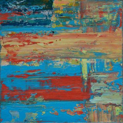 n238 | 2014 | Oil on canvas | 40x40cm |  © Oleg Bogomolov