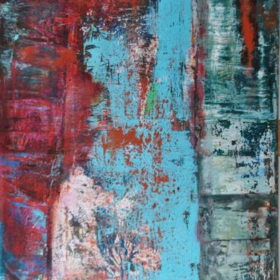 nr207 | 2013 | Mixed media on canvas | 40x50cm | © Oleg Bogomolov