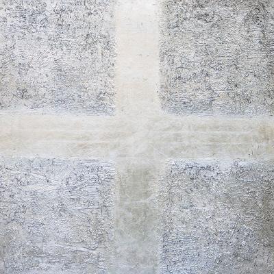 Cross III | 2014 | Mix-media | 100x100cm | © Oleg Bogomolov | SOLD