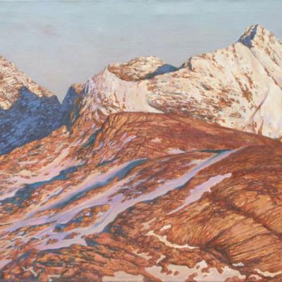 Bavarian Alps 2009 100x130cm Sold1