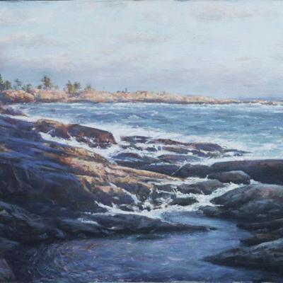 Neverending Wind 2022 50x80cm Oil On Canvas